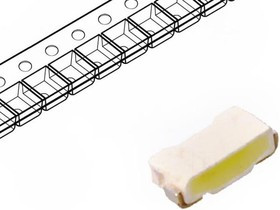 LTW-108DCG-HS10, Standard LEDs - SMD White SMD LED 2100mcd