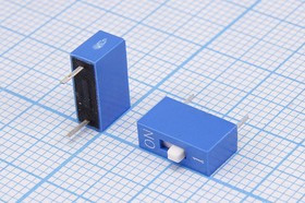 L-KLS7-DST-01-B-00 (SWD1-1, DS-01), DIP переключатель 2 поз., шаг 2.54мм, 2 контакта; №15930K ПDIP-01\ 2P2,54\ON-OFF\\L- KLS7-DST-01-B-00\[D