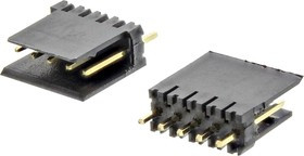 66100511621, 475 Series Straight Through Hole PCB Header, 5 Contact(s), 2.54mm Pitch, 1 Row(s), Shrouded
