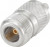 53K107-106N5, jack Cable Mount N Connector, 50, Crimp Termination, Straight Body