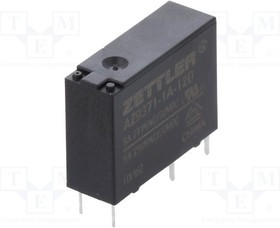 AZ9371-1A-12D, Реле: электромагнитное, SPST-NO, Uобмотки: 12ВDC, 5A/250ВAC, 5А