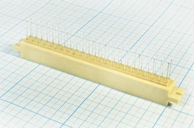 Прямоугольный соединитель штекер, шаг P2,5мм; №12806 штек ПрС\P2,5\135P\ \\СНП34С-46В-В