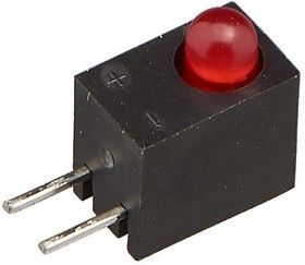 L-710A8CB/1ID, LED; в корпусе; красный; 3мм; Кол-во диод: 1; 20мА; 40°; 2?2,5В