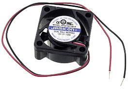 KF0210B1HR-R, (20*20*10 12V провод), Вентилятор 12В Dc, 20х20х10мм подшипник качения