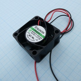 MF40201V1-1000U-A99, (40*40*20 12V 0.77W/0.064A), Вентилятор 12В 40х40x20мм V 7000об/мин 15,1м3/час, 25,5дБ