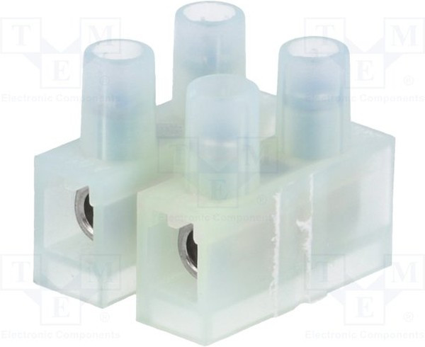 BM 93CS2, Клеммник, зажим под винт, 4мм2, 400В, Кол-во полюс: 2, клеммы: 4