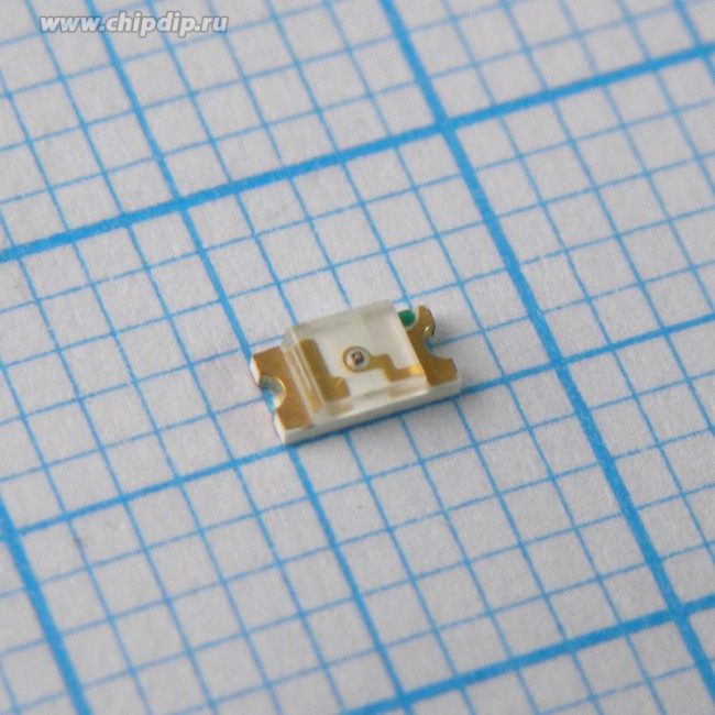 FYLS-1206SRC, Светодиод smd 3,2х1,6мм/красный/643нм/ 15мкд/прозрачный/140°