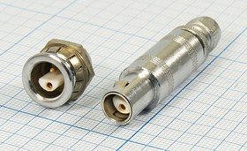 Штекер и Гнездо, пара LEMO на два контакта; 2474 шт LEMO\2P\\+гн LEMO\пан гай\d9\РС00-2 Штекер и Гнездо, пара LEMO на два контакта; 2474 шт LEMO\2P\\+гн LEMO\пан гай\d9\РС00-2