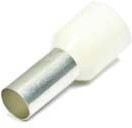 Клемма наконечник на кабель, 6,8x12мм, 6,2мм, 16,0мм2, обжимная, белый, LT160012