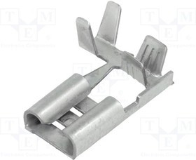 BM02296, Наконечник: плоская, 6,3мм, 0,8мм, "мама", 1,5-2,5мм2, обжим