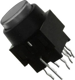 LP4OA1PBBTG, Pushbutton Switches DPDT ON MOM 2.3 VDC GRN LED