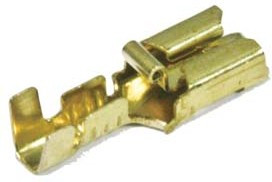 Клемма розетка, 6,4x0,8, зажим