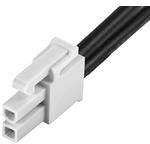 215328-1023, Rectangular Cable Assemblies MINIFIT JR DR P-S 2CKT 600MM Sn