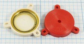 Излучатель звука пьезокерамический без генератора (1~20)В, 35x7мм, с большим пьезоблоком 25мм зп 35x