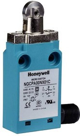 NGCPA00NX01C, Switch Limit N.O./N.C. SPDT Top Roller Plunger Screw Mount 6A 240VAC 250VDC 11N Linear Micro-Connector