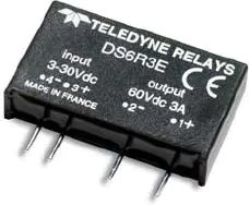 DS6R3E, Solid State Relays - PCB Mount 3A 60 VDC Random Turn On