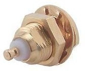 22_MCX-50-0-2/111_NH, RF Connectors / Coaxial Connectors MCX straight bulkhead receptacle jack(f)