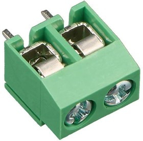 DG126-02 (DT126VP-02P), Клеммник 2-контактный, 5мм