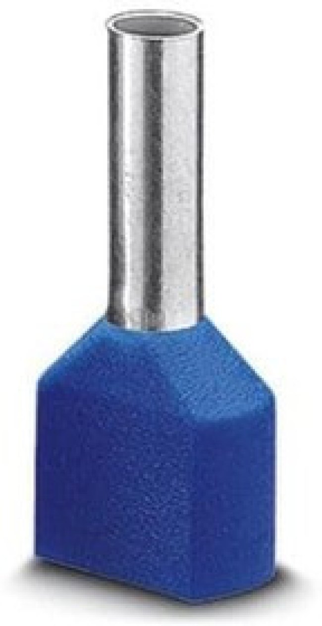 3240668, Terminals AI-TWIN 2X0,75-8 BU