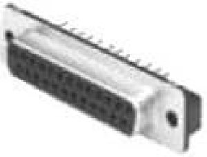 747301-8, Conn D-Sub SKT 37 POS 1.38mm Solder ST Thru-Hole 37 Terminal 1 Port Tube