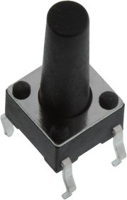 2-1977120-7, TACTILE SWITCH, SPST-NO, 0.05A, 24V, TH