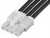 215323-2041, Rectangular Cable Assemblies MINIFIT JR SR M-S 4CKT 150MM Au