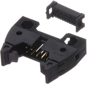 XG4E-1032, Rectangular MIL Spec Connectors ShortLock Plug 10Pin OpenCover 1Polarize