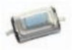 RS285G05A2URT, Switch Tactile N.O. SPST Rectangular Button J-Bend 0.05A 12VDC 100000Cycles 1.57N SMD T/R