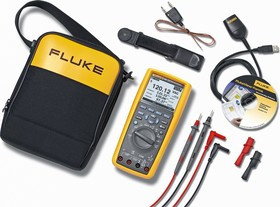 Fluke 289/FVF, Мультиметр цифровой промышленный True RMS, регистрирующий с ПО FlukeView Forms (Госре Fluke 289/FVF, Мультиметр цифровой промышленный True RMS, регистрирующий с ПО FlukeView Forms (Госре