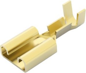 336235-1, Клеммы быстрого отключения, FASTON 250, Гнездовой Быстрого Соединения, 6.35мм x 0.81мм