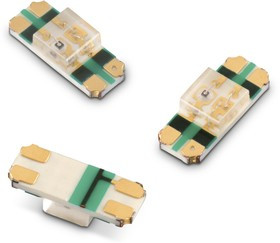 156125YV73000, Standard LEDs - SMD WL-SBRW SMD 1205 YBG 592/573nm