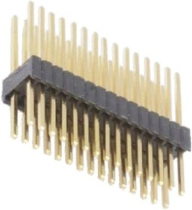 M52-040023W1045, Headers &amp; Wire Housings Pin,2.54mm Tail,Vert SIL, 20P, Double Ro