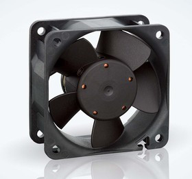 614NHHU-274, 600 N Series Axial Fan, 24 V dc, DC Operation, 56m³/h, 3W, IP68, 60 x 60 x 25mm