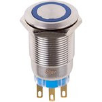 06-0362-B, Кнопка антивандальная ø19 12В Б/Фикс (5с) (ON)-OFF/(OFF)-ON синяя (A19-C1) (в упак. 1шт.) 06-0362-B, Кнопка антивандальная ø19 12В Б/Фикс (5с) (ON)-OFF/(OFF)-ON синяя (A19-C1) (в упак. 1шт.)