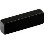 Неодимовый магнит прямоугольник 20х4х6 мм, черный, N50
