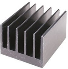 HS 184-50, радиатор алюминиевый 50x41x30