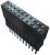 ESQ-102-23-T-D, ESQ Series Vertical Through Hole Mount PCB Socket, 4-Contact, 1-Row, 2.54mm Pitch