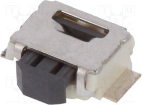 B3U-3100PM-B, Микропереключатель TACT, SPST-NO, Пол: 2, 0,05A/12ВDC, SMT, 0,49Н