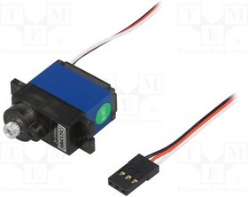 KP-MM0090, Двигатель: сервомеханизм, 4,8-6ВDC, micro, аналоговый, 13г, металл