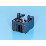 TJ4-8P8C, Розетка RJ45 телефонная на плату тип 4 TJ4-8P8C, Розетка RJ45 телефонная на плату тип 4