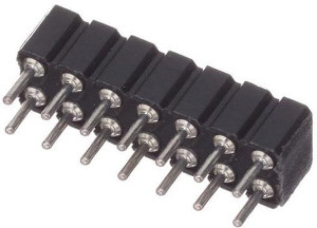 803-87-014-10-012101, 803 Series Straight PCB Mount PCB Socket, 14-Contact, 2-Row, 2.54mm Pitch, Solder Termination 803-87-014-10-012101, 803 Series Straight PCB Mount PCB Socket, 14-Contact, 2-Row, 2.54mm Pitch, Solder Termination