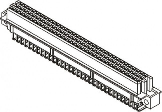 09734966801, DIN 41612 Connectors DIN-Signal R096FS-3.0C1-2-clip