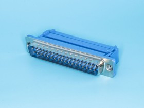 DI-37M, Разъем D-SUB 37 контактов, вилка на плоский кабель, тип 2