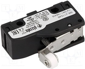 MKV11D46, Микропереключатель SNAP ACTION; SPDT; 6A/250ВAC; 5A/24ВDC
