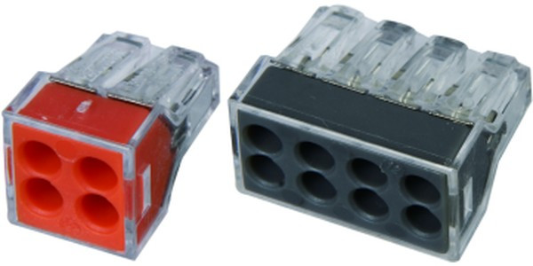 081-20-009, Строительно-монтажная клемма КБМ-773-302 (1.0-2.5мм²) (5шт./уп.) HLT