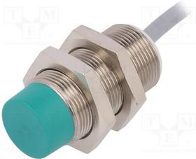 IFRM18P1301/L, Датчик: индуктивный, Конф.выхода: PNP / NO, 0-12мм, 10-30ВDC, М18