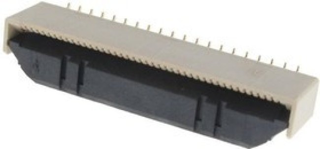FH40-40S-0.5SV, FFC &amp; FPC Connectors 0.5mm 40P VERT FPC SMT GOLD