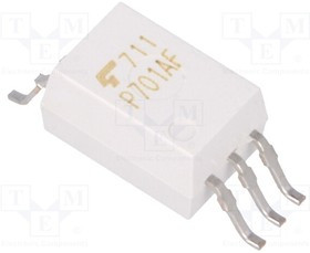 TLP701AFF, Оптрон, SMD, Ch: 1, OUT: драйвер IGBT, Uизол: 5кВ, Uce: 30В, SDIP6