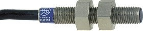 XS1N05NA310, Индуктивный бесконтактный датчик, цилиндрический, OsiSense XS, 1мм, NPN-NO, 12 - 24В DC, с проводами