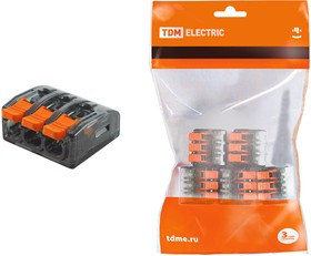 Соединительная клемма СК-613 (2,5мм2) (5 шт/упак) TDM